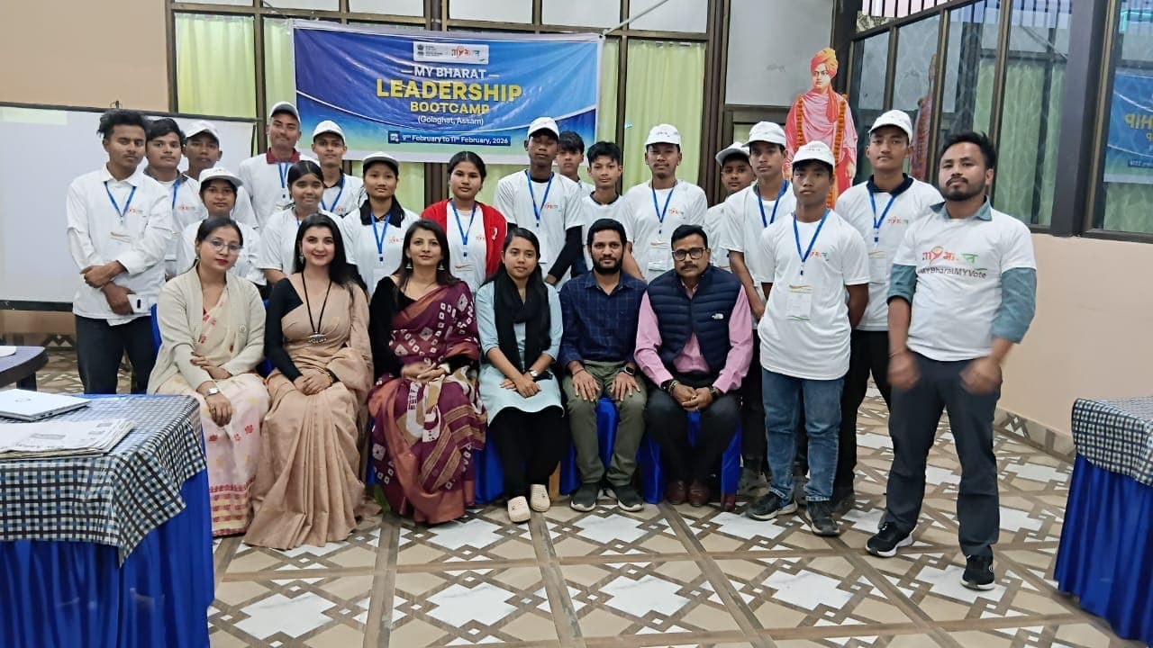 Building Tomorrow’s Leaders: Student Delegation at MYBharat Leadership Camp - photo 4